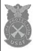 4a - All Silver Station Chief Metal Badge